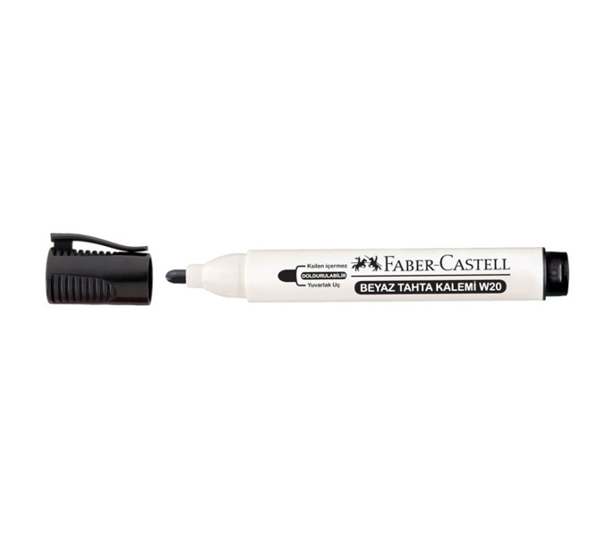 Faber Castell Doldurulabilir Beyaz Tahta Kalemi Siyah