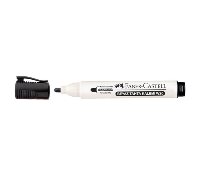 Faber Castell Doldurulabilir Beyaz Tahta Kalemi Siyah
