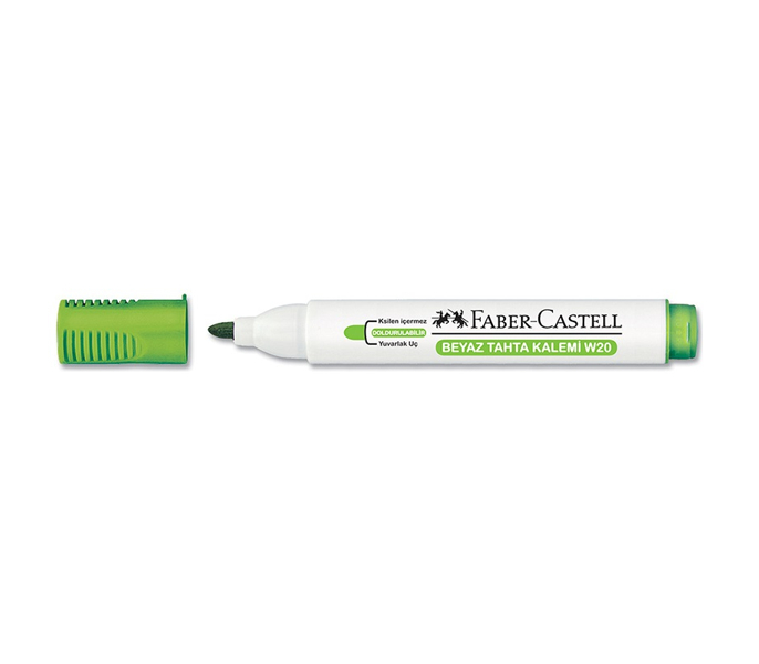 Faber Castell W20 Beyaz Tahta Kalemi Lime Yeşil