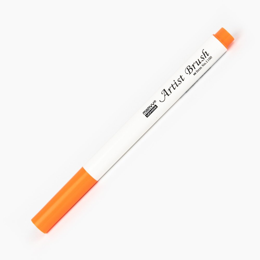 Marvy Uchida Artist Brush Fırça Uçlu Marker Kalem 07 ORANGE