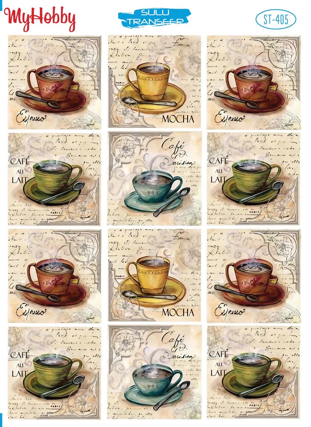 My Hobby Sulu Transfer 25*35 cm STB-405