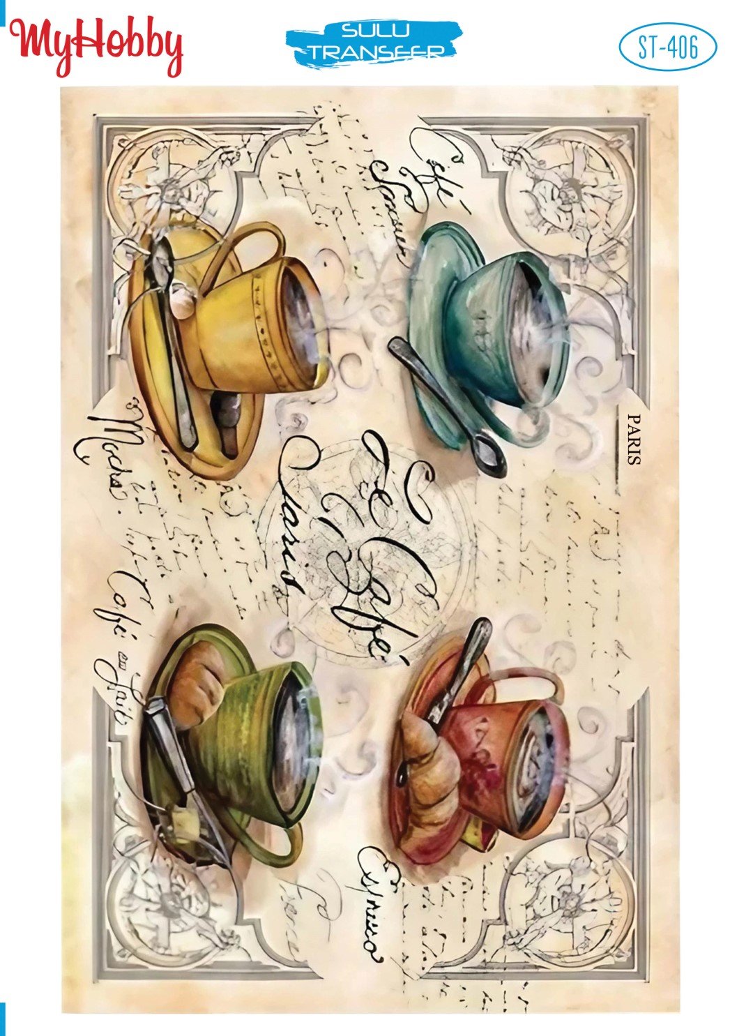 My Hobby Sulu Transfer 25*35 cm STB-406