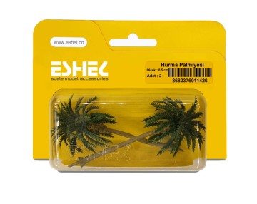 Eshel Maket Hurma Palmiye 2'li Set 8.5 cm