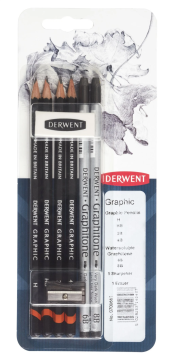 Derwent Graphic Mixed Karışık Eskiz Kalem Seti