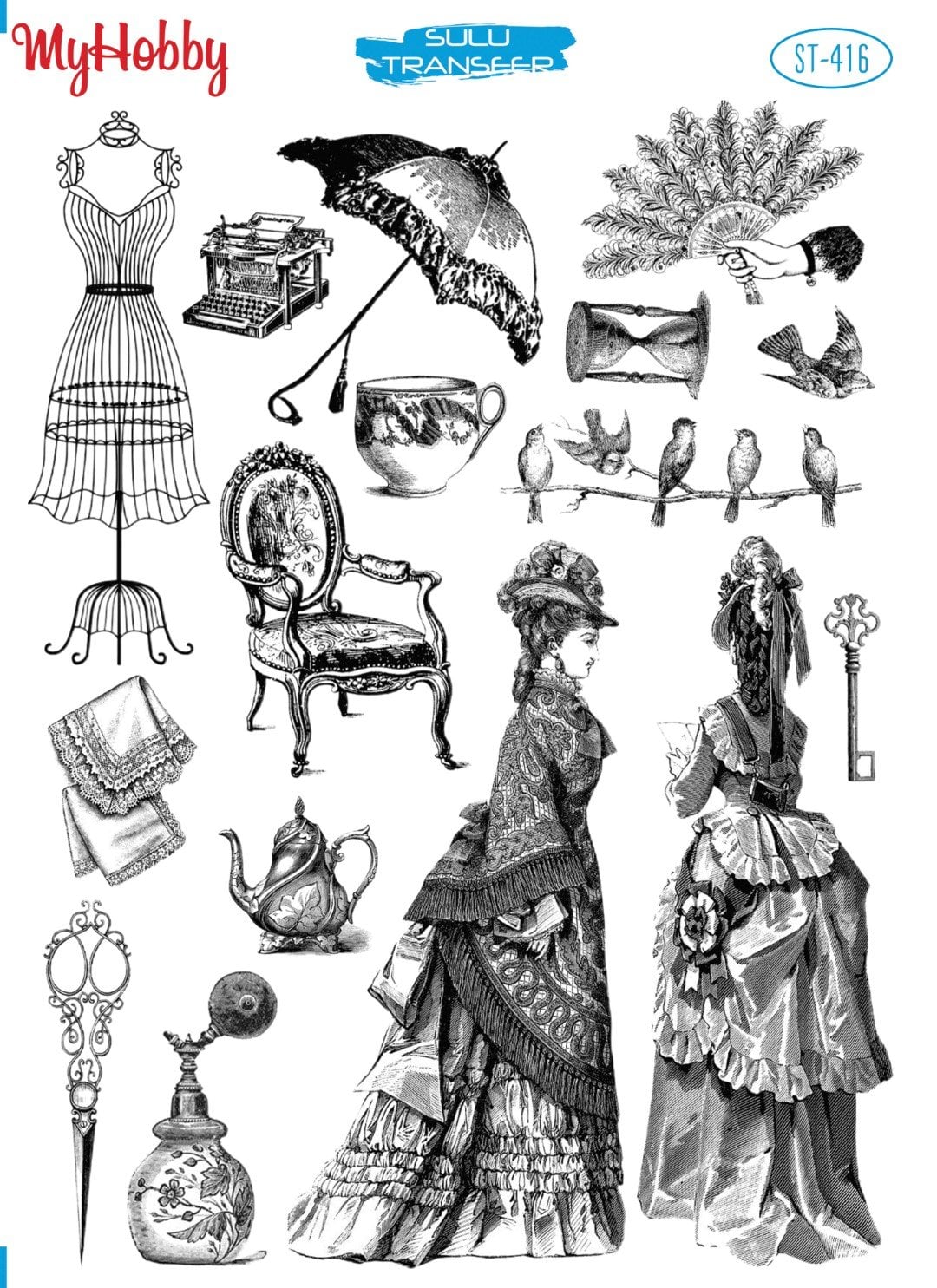 My Hobby Sulu Transfer 25*35 cm STB-416