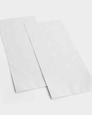 Eshel Maket Beyaz Yapışkanlı Kağıt 10x25cm 1li