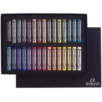Talens Rembrandt Soft Pastel Boya Tam Boy 30 Renk Landscape(Manzara)