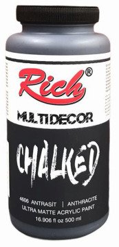 Rich Multi Decor Chalked Akrilik 4606 ANTRASiT- 500cc