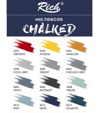Rich Multi Decor Chalked Akrilik 4604 ONiX - 500cc