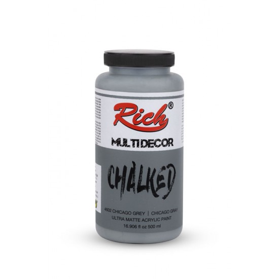 Rich Multi Decor Chalked Akrilik 4602 CHiCAGO GREY - 500cc