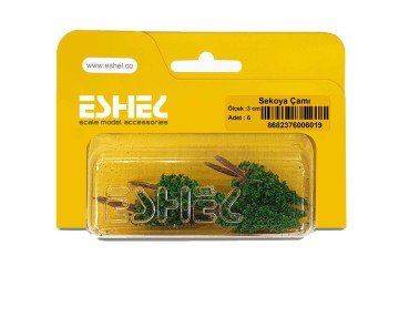 Eshel Maket Sekoya Çamı 6'lı Set 3 cm