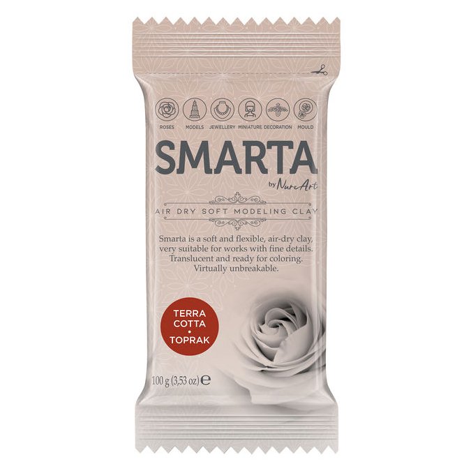 Smarta Kil Hamur Modelleme 100 gr Toprak