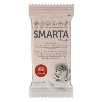 Smarta Kil Hamur Modelleme 100 gr Toprak
