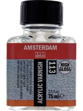 Talens Amsterdam High Gloss 113 Akrilik Boya Verniği Çok Parlak 75 ml
