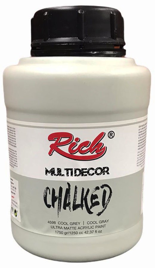 Rich Multi Decor Chalked Akrilik 1250cc 4598 COOL GREY