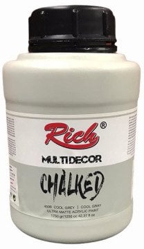 Rich Multi Decor Chalked Akrilik 1250cc 4598 COOL GREY