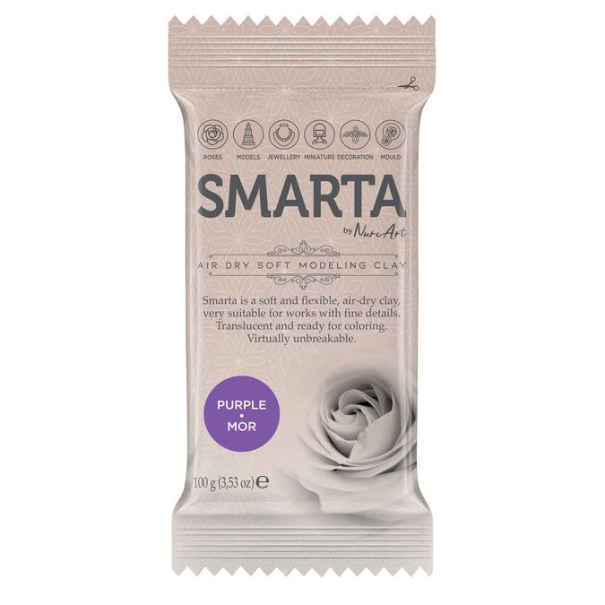 Smarta Kil Hamur Modelleme 100 gr Mor