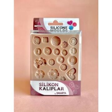 Smarta Silikon Kalıp Düğmeler