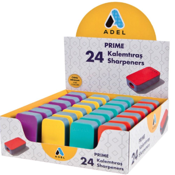 Adel Prime Kalemtraş Canlı Renkler