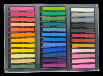 Shinhan Art Soft Pastel 36 Renk Tam Boy (Large) Pastel Boya