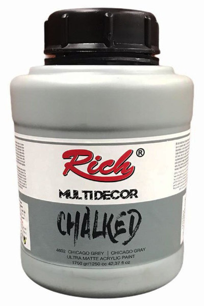 Rich Multi Decor Chalked Akrilik 1250cc 4602 CHICAGO GREY