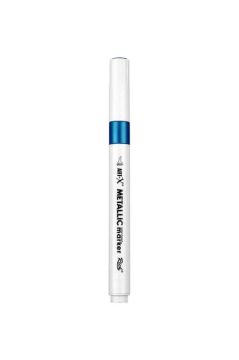 Rich Art-X Acrylic Metallic Marker Su Bazlı Yaldızlı Boyama Kalemi Metalik Mavi