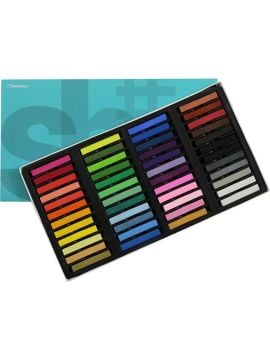 Shinhan Art Soft Pastel 48 Renk Tam Boy (Large) Pastel Boya