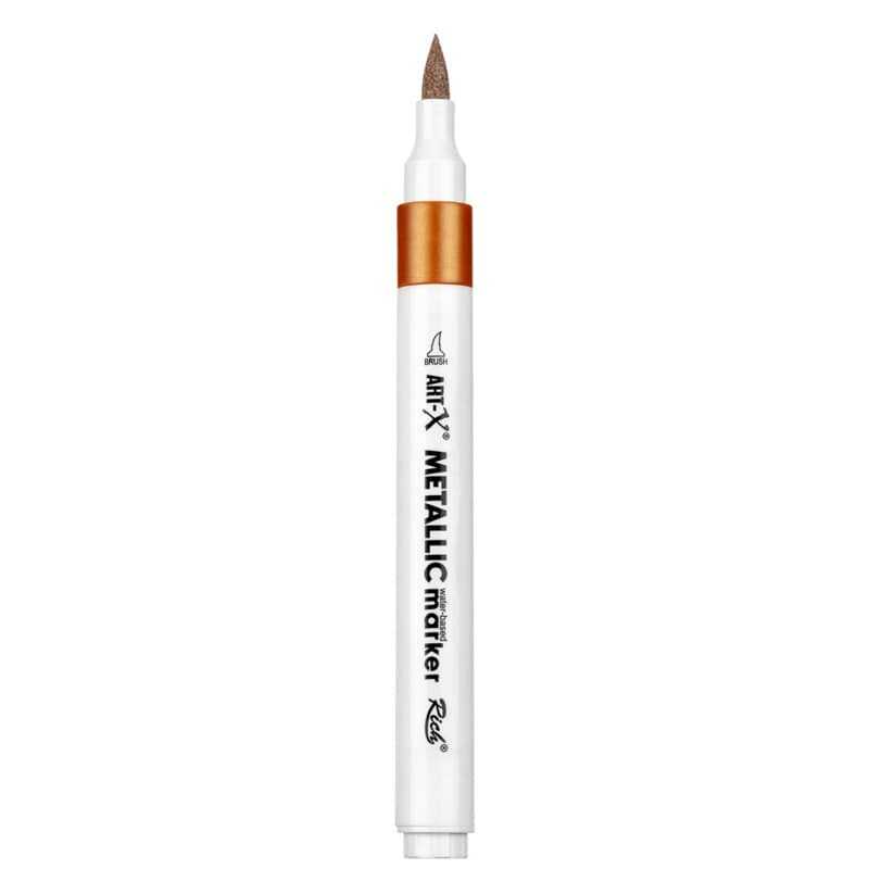 Rich Art-X Acrylic Metallic Marker Su Bazlı Yaldızlı Boyama Kalemi Metalik Bakır