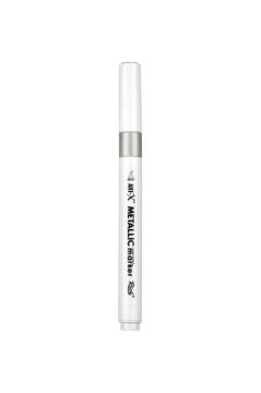 Rich Art-X Acrylic Metallic Marker Su Bazlı Yaldızlı Boyama Kalemi Metalik Gümüş