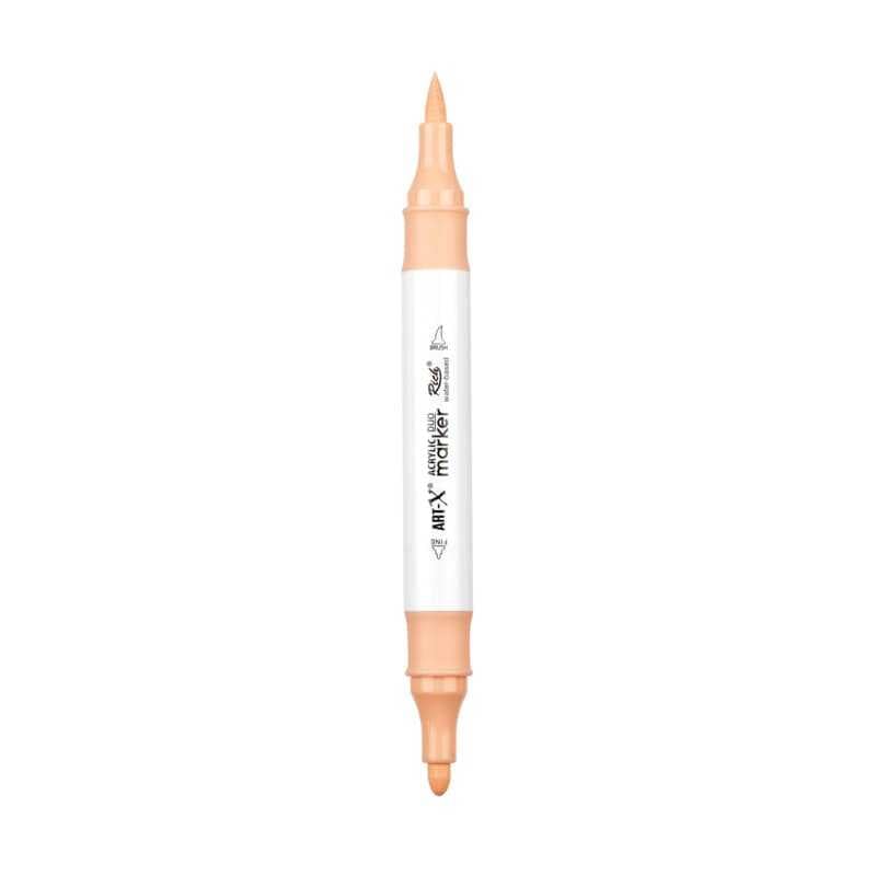 Rich Art-X Acrylic Duo Marker Çift Uçlu Su Bazlı Boyama Kalemi No:145 Ten Rengi