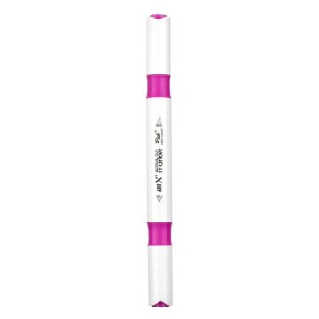 Rich Art-X Acrylic Duo Marker Çift Uçlu Su Bazlı Boyama Kalemi No:46 Fuşya