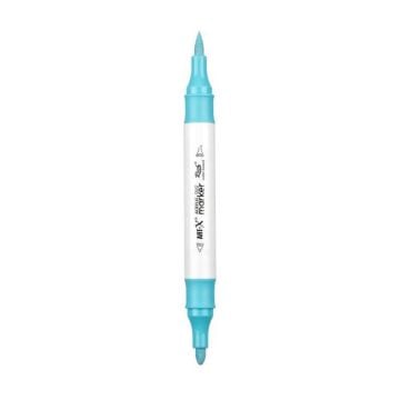 Rich Art-X Acrylic Duo Marker Çift Uçlu Su Bazlı Boyama Kalemi No:148 Bebek Mavi