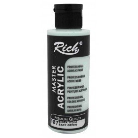 Rich Akrilik Ahşap Boya 187-Bebek Yeşili 120 cc