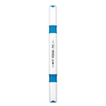 Rich Art-X Acrylic Duo Marker Çift Uçlu Su Bazlı Boyama Kalemi No:48 Okyanus Mavi