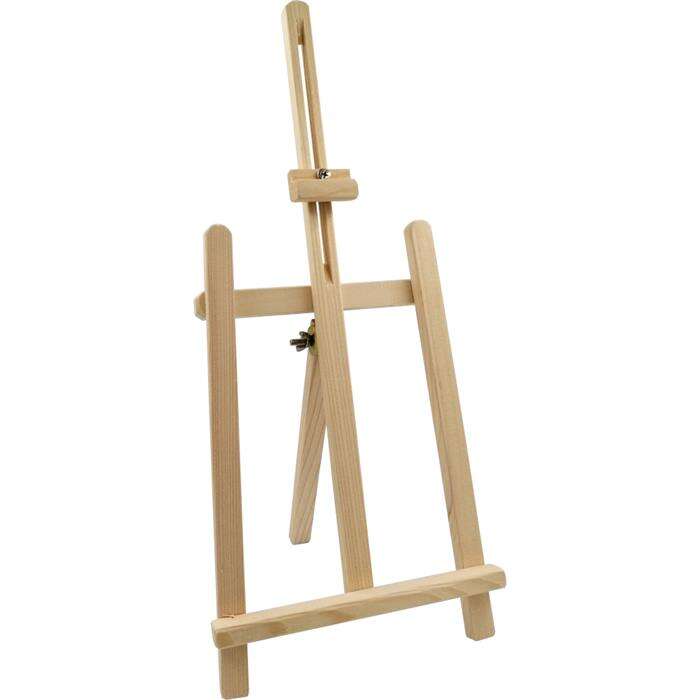 Ahşap Masaüstü Üç Ayak Şovale 48cm