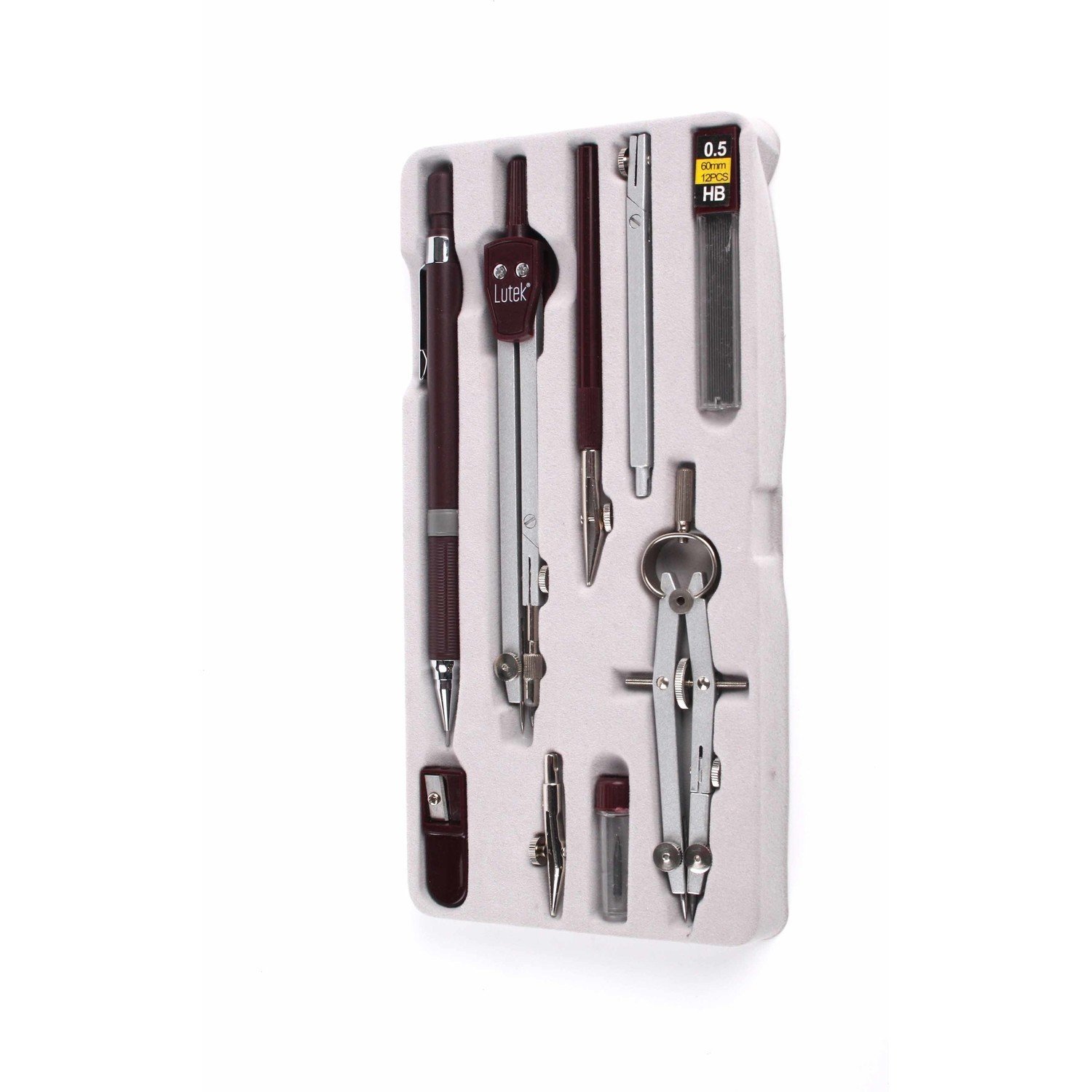 Lutart Lutek Teleskopik Teknik Metal Pergel Seti 8 Parça