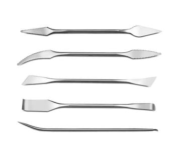 LUTART ÇELİK DİP ALMA SETİ ÇİFT YÖNLÜ 5 PARÇA