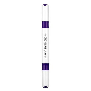 Rich Art-X Acrylic Duo Marker Çift Uçlu Su Bazlı Boyama Kalemi No:51 Mor