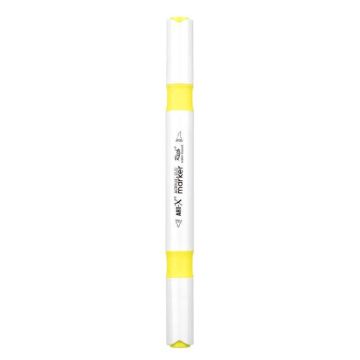 Rich Art-X Acrylic Duo Marker Çift Uçlu Su Bazlı Boyama Kalemi No:63 Neon Sarı