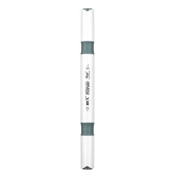 Rich Art-X Acrylic Duo Marker Çift Uçlu Su Bazlı Boyama Kalemi No:212 Gri