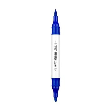 Rich Art-X Acrylic Duo Marker Çift Uçlu Su Bazlı Boyama Kalemi No:31 Mavi