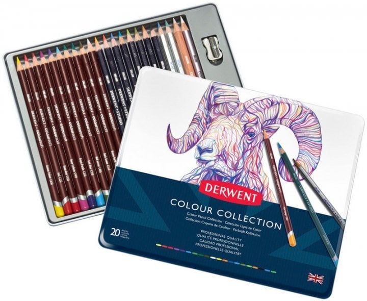 Derwent Colour Collection 24'Lü