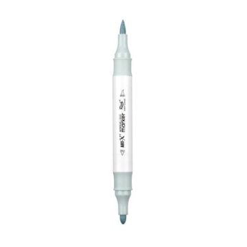 Rich Art-X Acrylic Duo Marker Çift Uçlu Su Bazlı Boyama Kalemi No:153 Gri Mavi