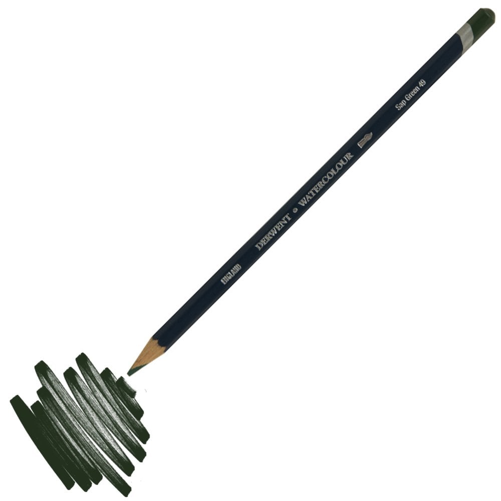 Derwent Watercolour Suluboya Kalemi 49 Sap Green