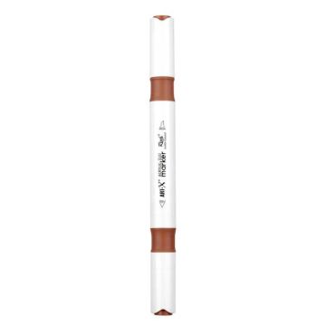 Rich Art-X Acrylic Duo Marker Çift Uçlu Su Bazlı Boyama Kalemi No:204 Çikolata