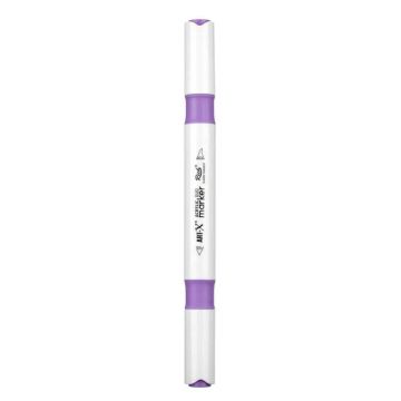 Rich Art-X Acrylic Duo Marker Çift Uçlu Su Bazlı Boyama Kalemi No:158 Leylak