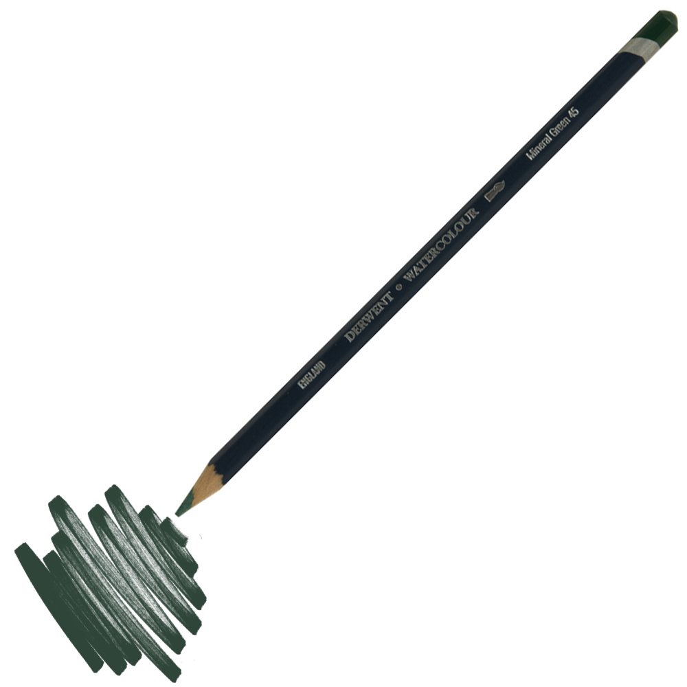 Derwent Watercolour Suluboya Kalemi 45 Mineral Green