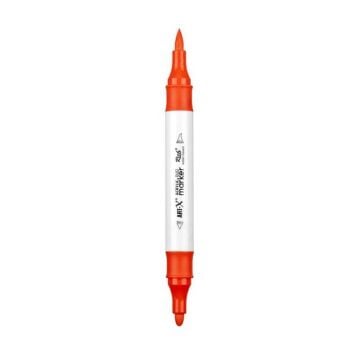 Rich Art-X Acrylic Duo Marker Çift Uçlu Su Bazlı Boyama Kalemi No:45 Nar Çiçeği