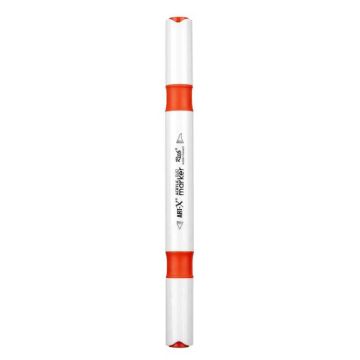 Rich Art-X Acrylic Duo Marker Çift Uçlu Su Bazlı Boyama Kalemi No:45 Nar Çiçeği