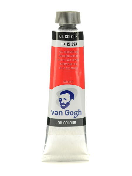 Talens Van Gogh Yağlı Boya 40 ml Seri 1 (393 Azo Red Medium)